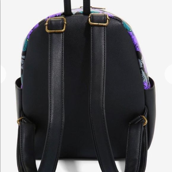 Loungefly Disney The Little Mermaid Ursula Floral Mini Backpack - Picture 4 of 4